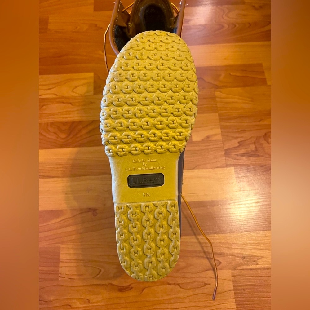 Gore-Tex Insulated L.L. Bean Duck Boots- 9- New Soles and Lining! Made in USA - Picture 5 of 9